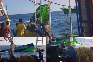 fishing boat capsized