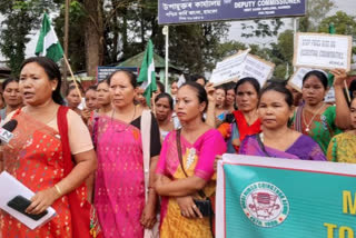 KNCA protest for security of Women