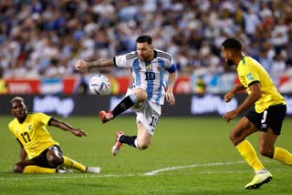 Argentina vs Jamaica highlights  Argentina vs Jamaica  Lionel Messi  Lionel Messi Nets two Goals against Jamaica  ലയണല്‍ മെസി  അര്‍ജന്‍റീന  അര്‍ജന്‍റീന vs ജമൈക്ക