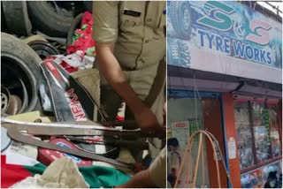 swords were seized  swords were seized from wayanad  popular front of india  kerala latest news  malayalam latest news  പോപ്പുലർ ഫ്രണ്ട് നേതാവിൻ്റെ കടയിൽ വടിവാളുകൾ  വടിവാളുകൾ പിടികൂടി  പോപ്പുലർ ഫ്രണ്ട്  കേരള വാർത്തകൾ  മലയാളം വാർത്തകൾ  പിഎഫ്‌ഐ കേന്ദ്രങ്ങളിൽ റെയ്‌ഡ്  വയനാട്‌ കടയിൽ വടിവാളുകൾ