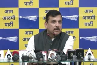 aap leader sanjay singh attacks on bjp