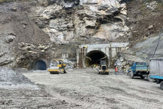 first two-lane road tunnel in the world to be built at an altitude of 13,000 feet above sea level