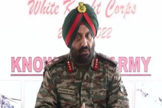 GOC White Knight Corps Lt Gen Singh