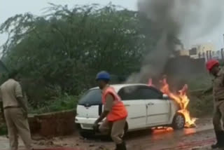 fire accident in CAR