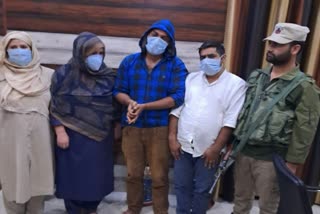 Police arrested sextortion gang in Srinagar