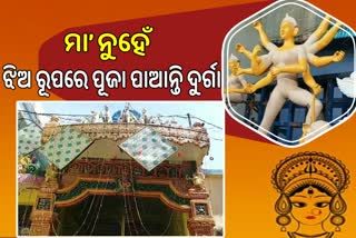 ୨୭୦ ବର୍ଷରେ ସର୍ପା ଦୁର୍ଗା ମଣ୍ଡପ