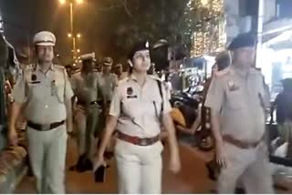 dsp went out on patrol in jahangirpuri delhi