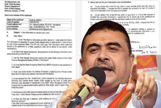 Suvendu Adhikari files RTI on how centre money being used for state projects