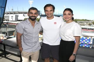 Roger Federer on Virat Kohli  Virat Kohli post on Roger Federer  Virat Kohli wishes Roger Federer  Roger Federer retirement  virat kohli  Virat Kohli with roger federer  tennis legend roger federer  റോജര്‍ ഫെഡറര്‍  വിരാട് കോലി  കോലിക്ക് നന്ദിയുമായി റോജര്‍ ഫെഡറര്‍  Roger Federer