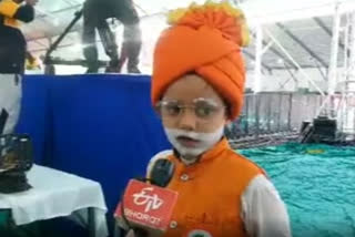 5-year-old Modi fan mesmerizes internet