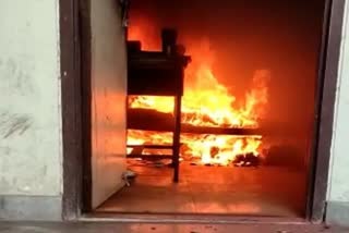 fire incident in saharanpur boys hostel