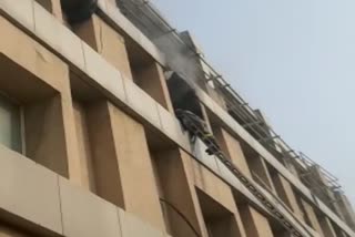 Fire due to short circuit in Noida