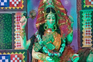 fifth day of Navaratri maa skandamata worshiped in kalahandi