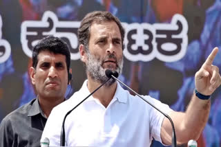 Congress leader Rahul Gandhi  Congress leader Rahul Gandhi visit to Karnataka  Bharat Jodo Yatra  Rahul Gandhi speech in Chamarajanagar  ಯಾವ ಶಕ್ತಿಯಿಂದಲೂ ಭಾರತ್​ ಜೋಡೋ ಯಾತ್ರೆ ನಿಲ್ಲಿಸಲಾಗಲ್ಲ  ಭಾರತ್​ ಜೋಡೋ ಯಾತ್ರೆ  ಗುಂಡ್ಲುಪೇಟೆಯಲ್ಲಿ ಭಾರತ್​ ಜೋಡೋ ಯಾತ್ರೆಗೆ ಚಾಲನೆ  ಕಾಂಗ್ರೆಸ್ ನಾಯಕ ರಾಹುಲ್ ಗಾಂಧಿ