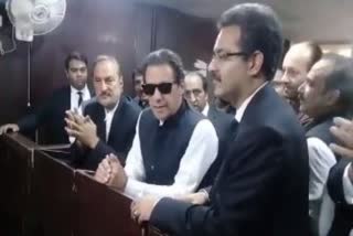 Imran Khan appears before Islamabad court