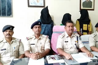 extortion seeking gang member arrest in name of PLFI also revealed bike theft gang lohardaga