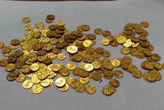 30 lakh rupees Cheated by giving fake gold coins in Davanagere: One person was arrested