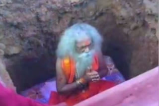 Swami Purushottamanand Maharaj takes underground samadhi in Bhopal