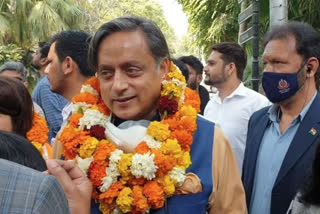 Shashi Tharoor to start campaign from Deekshabhoomi of Nagpur for Congress President Election