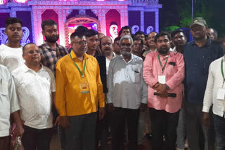 Champai Soren inaugurated Puja Pandal
