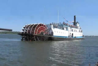 78 years old Paddle Steamer relaunches as Heritage River Cruise