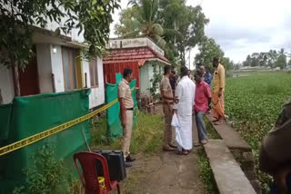 drishyam model murder in changanassery  drishyam model murder  dead body found buried inside house  dead body found inside house  dead body of missing man found  ചങ്ങനാശ്ശേരിയിൽ ദൃശ്യം മോഡൽ കൊലപാതകം  ദൃശ്യം മോഡൽ കൊലപാതകം  ചങ്ങനാശ്ശേരി കൊലപാതകം  മൃതദേഹം വീടിനുള്ളിൽ കുഴിച്ചിട്ട നിലയിൽ  യുവാവിന്‍റെ മൃതദേഹം കണ്ടെത്തി  ഡിഎൻഎ പരിശോധന