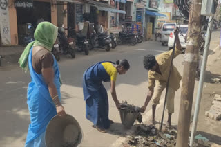 பாதுகாப்பு உபகரணமின்றி தூய்மை பணியாளர்கள் பணி- பணியாளர்கள் புலம்பல்!