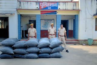 Doda saw dust worth Rs 6 lakh seized in Chittorgarh