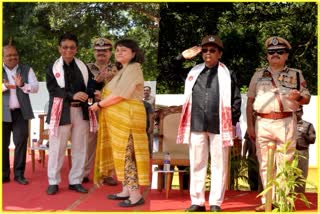 Assam police day celebration at Kahilipara