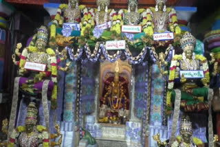 DEVI DECORATION WITH FIVE CRORE RUPEES