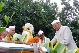 Governor and CM pay tribute to Mahatma Gandhi and former PM Lal Bahadur Shastri in Ranchi