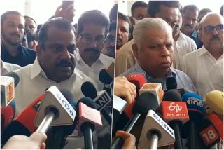 E P Jayarajan and M V Jayarajan about Kodiyeri  Kodiyeri Balakrishnan death  E P Jayarajan  M V Jayarajan  Kodiyeri Balakrishnan died after cancer  കോടിയേരി  വിലാപയാത്ര  Kodiyeri Balakrishnan funeral  സിപിഎം പോളിറ്റ് ബ്യൂറോ  സിപിഎം പോളിറ്റ് ബ്യൂറോ അംഗം കോടിയേരി ബാലകൃഷ്‌ണന്‍  കോടിയേരി ബാലകൃഷ്‌ണന്‍  സിപിഎം കേന്ദ്ര കമ്മിറ്റി അംഗം ഇ പി ജയരാജൻ  ഇ പി ജയരാജൻ  എം വി ജയരാജന്‍