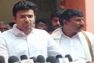 BJP MP Tejaswi Surya