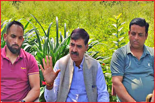 Bumber Thakur Press conference in Bilaspur