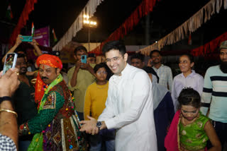 Aap raghav chaddha done garba