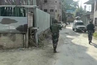 Terrorist attack on security forces, one policeman martyred