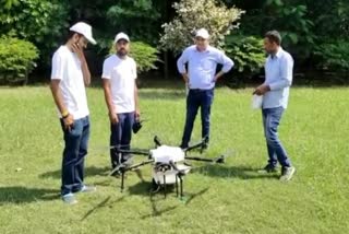 drone farming in haryana