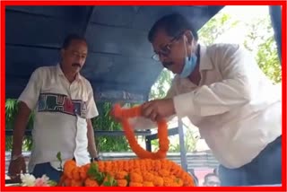 mourning atmosphere after found sanju das dead body at Dhubri Revenue Circle Officer