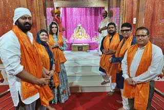 Adipurush Movie team  visite shri ram mandir