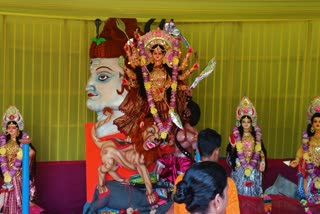 Durga Puja Celebrates in Dhemaji