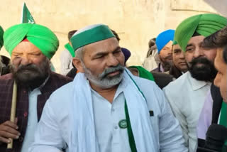 Lakhimpur Kheri killings anni: Farmer leader Rakesh Tikait reaches Tikunia, demands resignation of union minister Ajay Mishra
