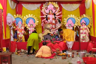 Durga Puja Celebrates in Rangia