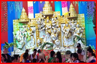 Maha Ashtami celebrations at Various Mandaps in Nalbari