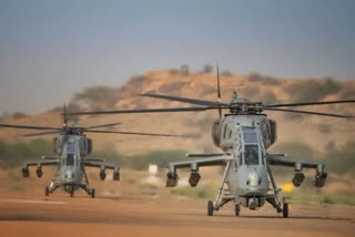 Indigenously Developed Light Combat Helicopter introducing into IAF