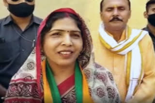 MP Ranjeeta Koli targets PWD Minister Bhajanlal Jatav