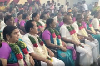 TN: 108 former students of a school celebrate Sashtiapthapoorthi together