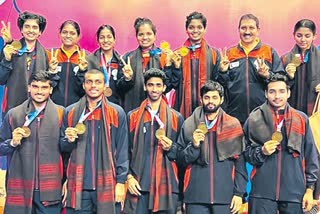 telangana and andhrapradesh athletes in national games 2022