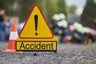 Road accident in Jonai