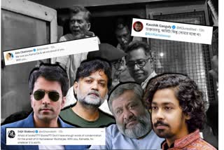 Srijit Mukherji Abir Chatterjee Kaushik Ganguly condemn Kamaleshwar Mukherjee