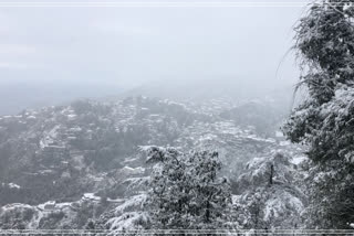 Uttarakhand snowfall